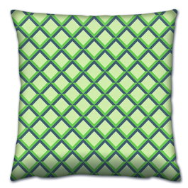 Aberto Design Cojín Multicolor 43 x 43 cm